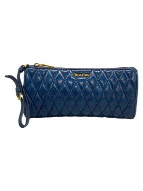 Miu Miu | Bags | Miu Miu Matelass Patent Leather Clutch Bag | Poshmark
